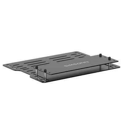 Baseplate Grundplatte SIMSONN Simulator Simracing - Schwarz