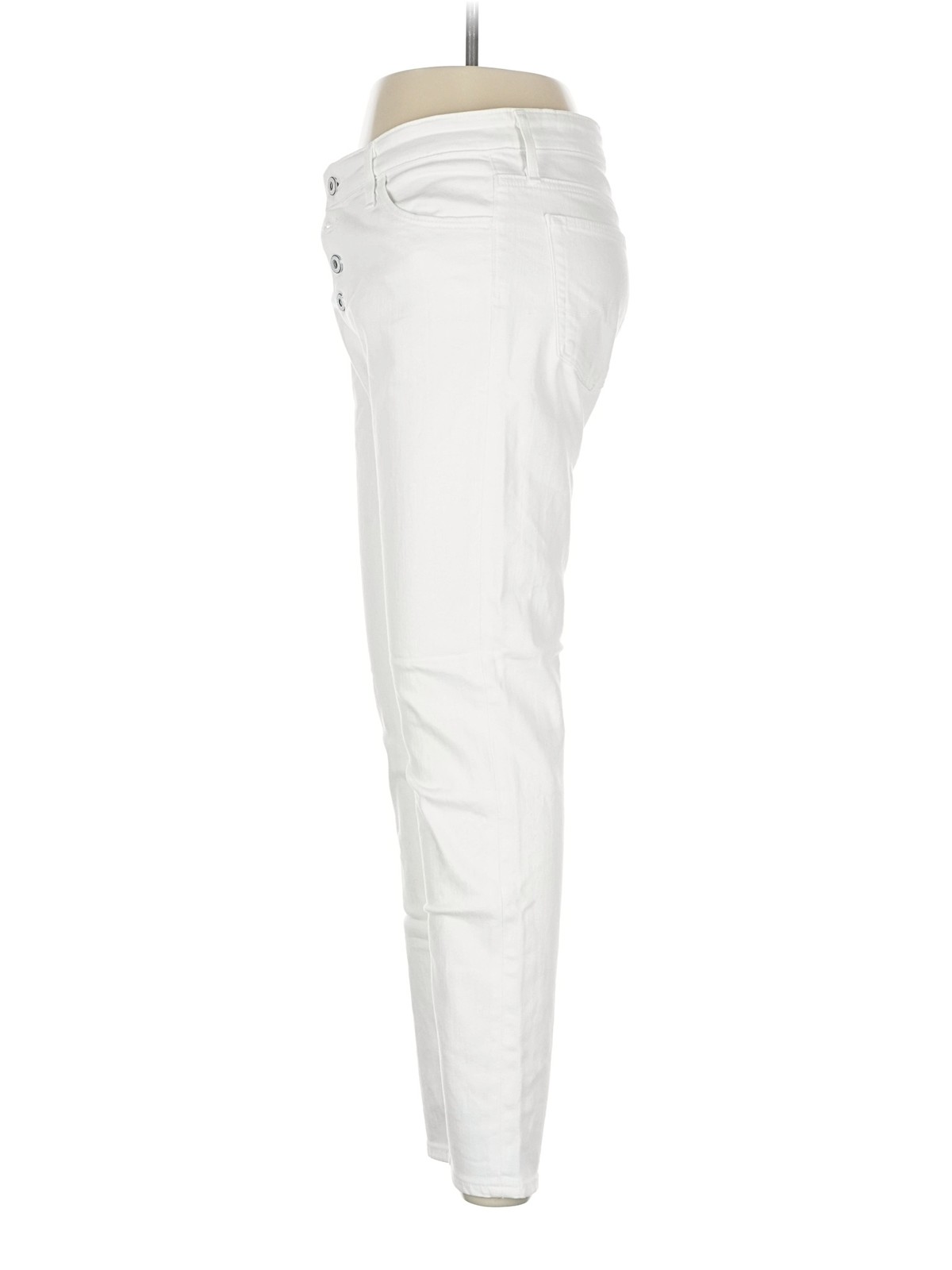 Adriano Goldschmied Women White Jeans 28W thumbnail 4