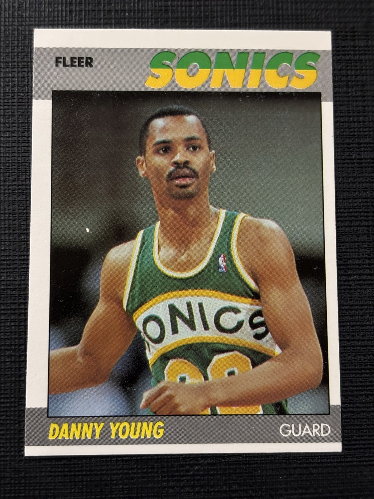 1987-88 Fleer Basketball #131 Danny Young Seattle Supersonics