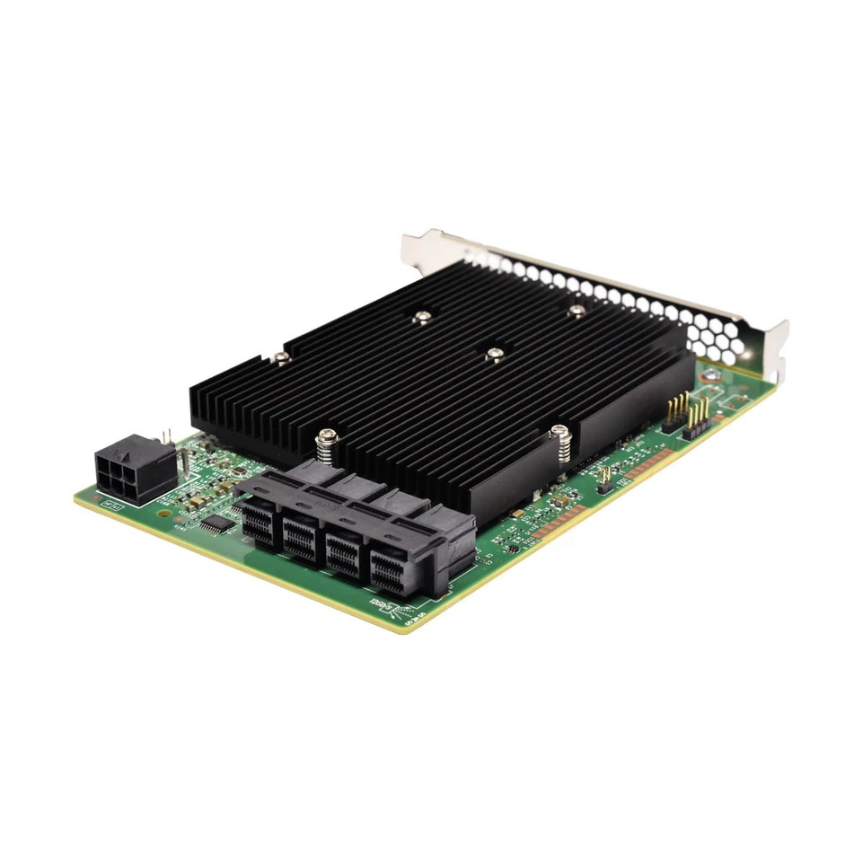 LSI SAS9300-16i 12G HBA PCIe 3.0 x8 Controller mit 4x Kabel mit Bracket FP - Bild 3 von 4