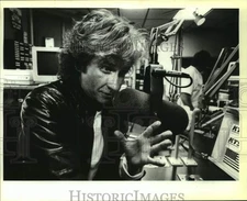 1993 Press Photo Talk show host Scoot, of KTSA Radio, San Antonio. - sap32151