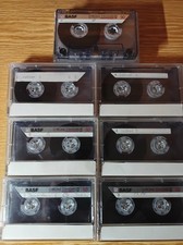 8 x BASF Chrome Standard II 90 Leerkassetten Audiokassetten Kassetten