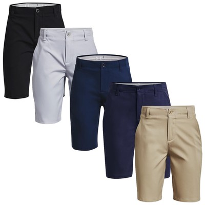 Under Armour Junior Jungen Showdown Shorts UA Golf leichte flache Vorderseite Chino