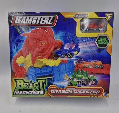 Teamsterz Beast Machines Dragon Disaster Playset Diecast Track | New