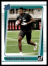 2021 Donruss Tyson Campbell Rookie Jacksonville Jaguars #347