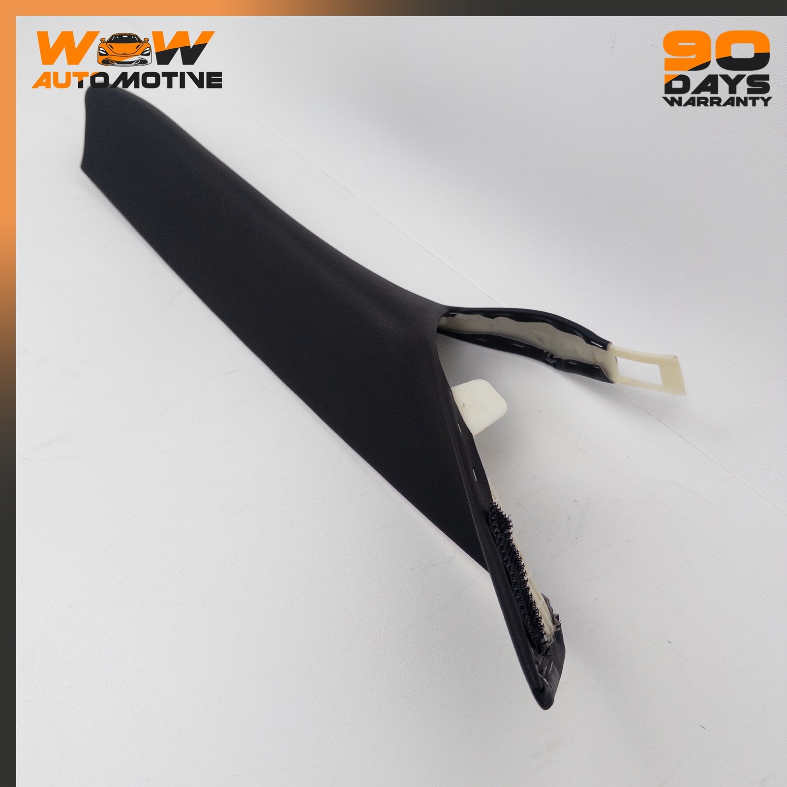 05-13 CHEVROLET CORVETTE C6 FRONT LEFT RIGHT WINDSHIELD PILLAR TRIM SET BLACK OE
