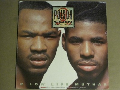 POISON CLAN 2 LOW LIFE MUTHAS LP OG '90 EFFECT E-3001 MIAMI HIP HOP MINT SEALED!