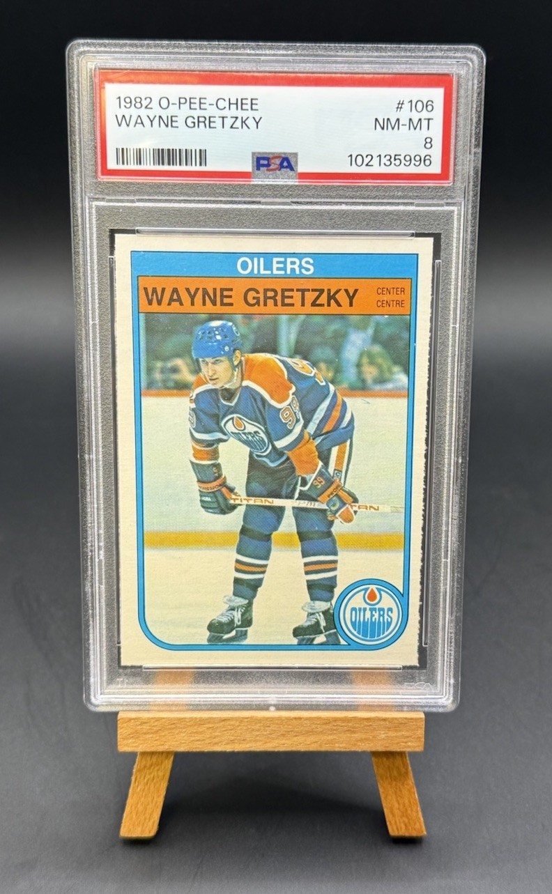 1982-83 O-Pee-Chee - Wayne Gretzky #106 PSA 8