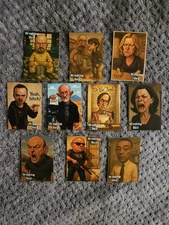 Breaking Bad Custom Caricature Cards - 10 Card Set