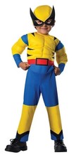 Marvel Wolverine Deluxe Muscle Costumes Boys