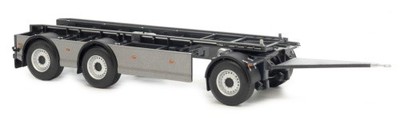GS Meppel Containertransporter Scania dunkelgrau metallic Modell von MarGe Model