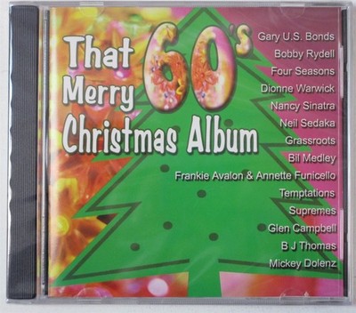CD That 60's Christmas Album Bobby Rydell Four Seasons BJ Thomas Neil Sedaka
