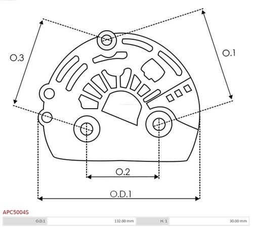 PROTECTIVE CAP ALTERNATOR APC5004S - Picture 3 of 7