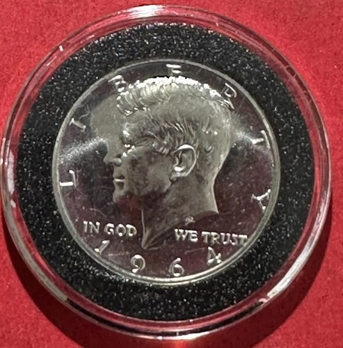 1964 US Kennedy SILVER PROOF Half Dollar! GEM Beauty!