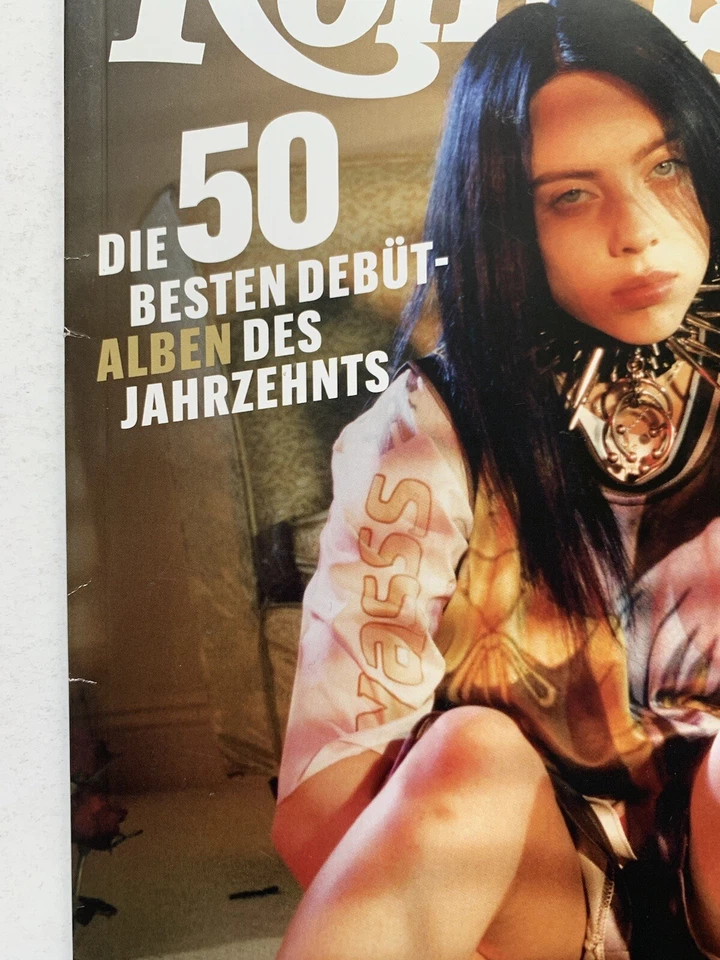 BILLIE EILISH / BRUCE SPRINGSTEEN / PRINCE GERMAN ROLLING STONE MAGAZINE 9/2019 - Image 2 of 4