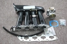 Black Street Version Intake Manifold  kit For Honda B VTEC B16 B18 GSR Series