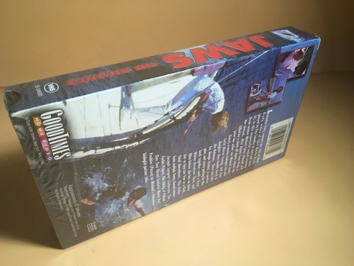 JAWS The Revenge VHS Tape Factory Sealed (1987, Film) Promo w/ Extra Film MINT - Picture 11 of 12