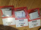 3 x New sealed ! White Wire Shelving Wall Bracket by Closetmaid 26620
