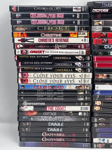 Horror Halloween Monster Movie DVD Lot ~Pick & Choose~ Letters A-D FREE SHIPPING - Picture 129 of 251