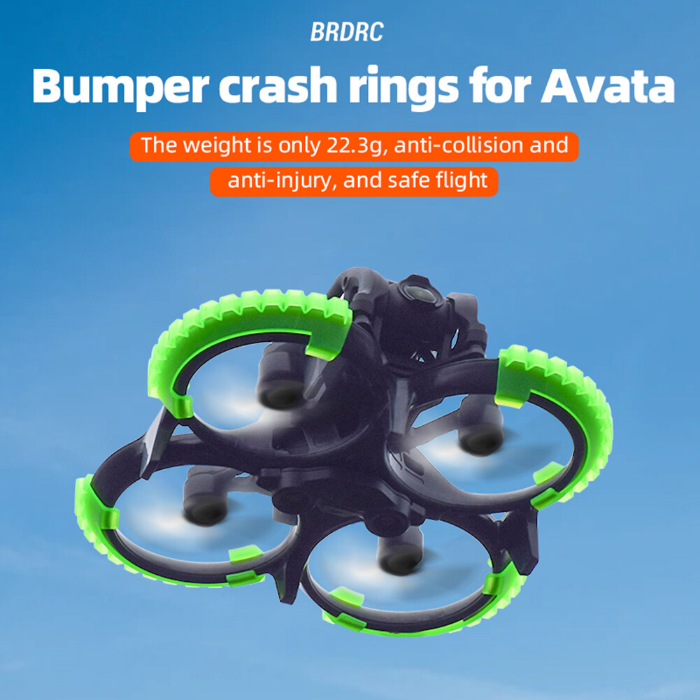 Protection Hélices Avata 2 Protection Hélices DJI Avatar 2 - Garde Anti-collision Pour Drone FPV (Noir) Accessoire DJI FPV