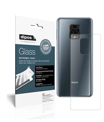 Schutzfolie für Xiaomi Redmi Note 9 Pro Max Rückseite Folie Anti-Shock matt