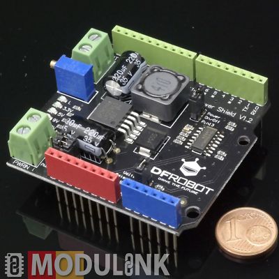 Power Shield Modul LM2596S Step down Abw.Wandler Arduino kompatibel 35V 3A max.
