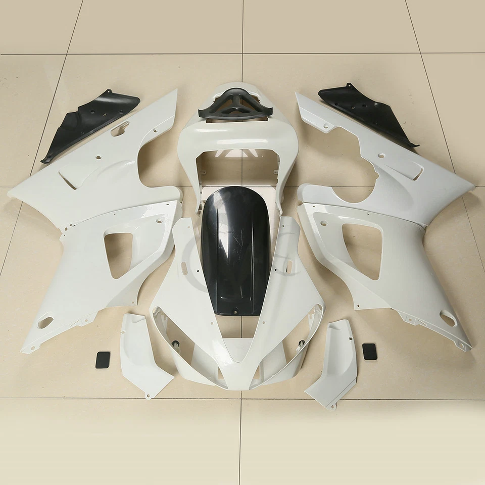 Juego de carenado de inyección BodyWork para YAMAHA YZF R1 2000-2001 00 01 sin pintar Foto 2 de 4