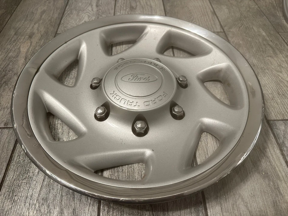 "Cubierta de rueda tapacubos 99-05 Ford F-250 F-350 Excursion 16"" F81A-1130-AA reparación F250" Foto 2 de 4