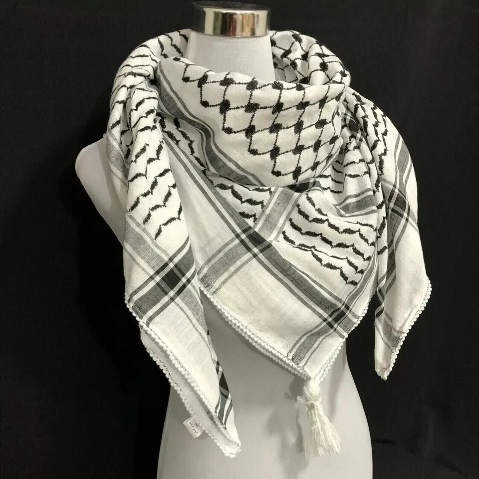Keffiyeh Shemagh Arab scarf is a must-have for every fashion-conscious man