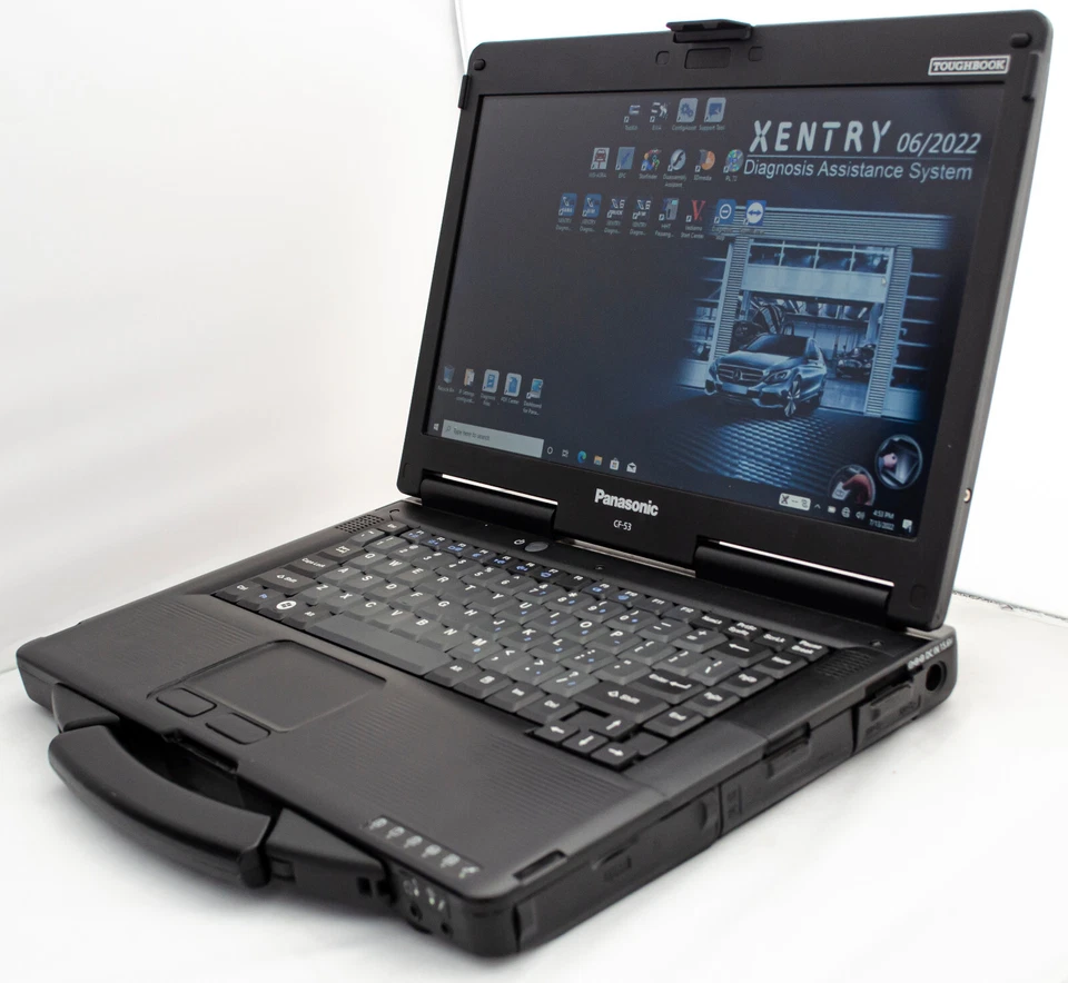 Panasonic Toughbook CF-53 i5 + DAS XENTRY SSD 09.2022 for MB Star C4 Monaco - Image 2 of 4