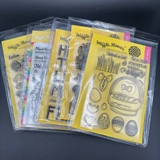 Waffle Flower Stamp & Cutting Die Sets Photopolymer Cards Crafts Your Choice
