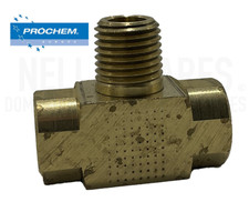 Prochem Steempro Messing T-St&uuml;ck 1/4 Zoll NPT Gewinde Original E00075