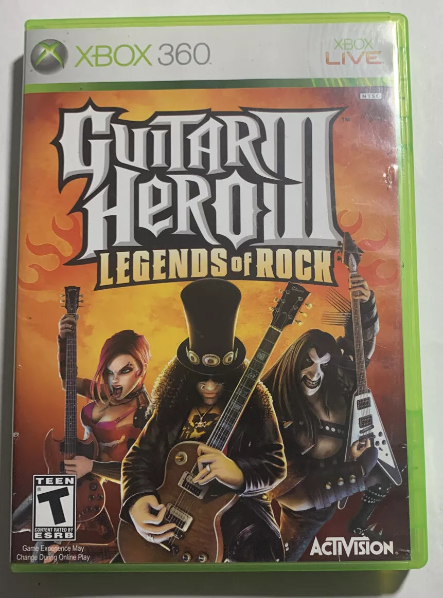 Guitar Hero 3: Legends of Rock (Game Only) - Xbox 360, Xbox 360