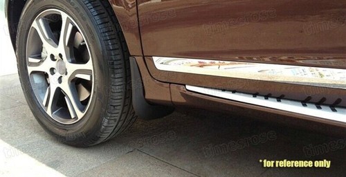 Car Mud Flaps Splash Guards Fender Mudguard for Audi A6 Saloon 2012 2013 2014 - Picture 3 of 9