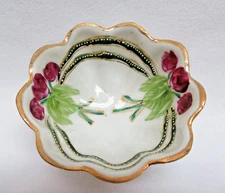 Porcelain Salt Cellar w/ Cherries