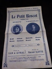 Partition Le Petit Boscot Turcy Castelli Music Sheet
