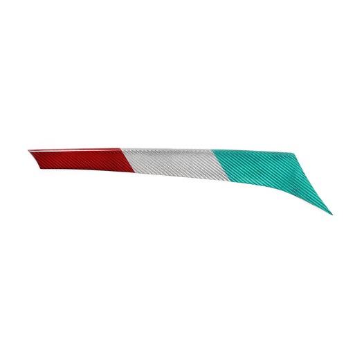 Tricolor Carbon Car Dashboard Panel Decorate Trim For Alfa Romeo Giulia 2017-20 - Picture 4 of 9