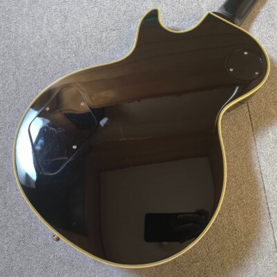 Edwards By ESP Les Paul Custom Black Electric Guitar Used Made In