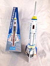 Blechspielzeug - Rakete weiß TITAN von DBS, ...