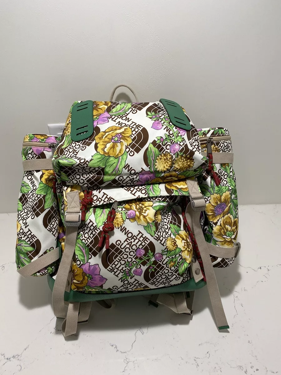 Gucci x The North Face BACKPACK Golden Flower tnf northface BRAND