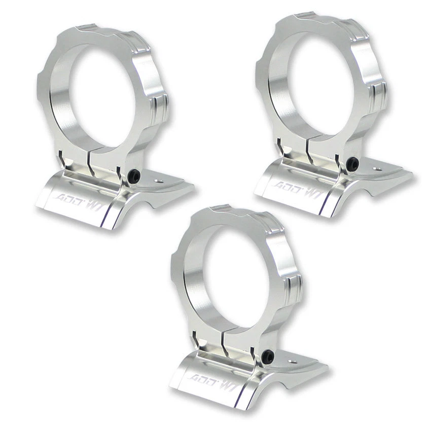 Suporte para pod medidor ADD W1 Ver.2 montagem no painel 52mm 2 polegadas s13 B16 boost prata 3 peças - Imagem 2 de 4