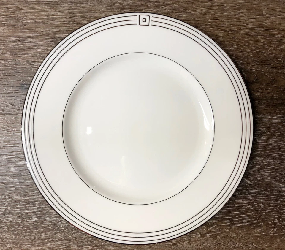 Lenox Kate Spade McCormick Square Dinner Plate ~new~