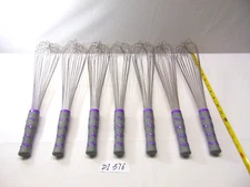 Vollrath  16" French Whip Whisk Stainless Steel NSF Silver Large Lot of 7