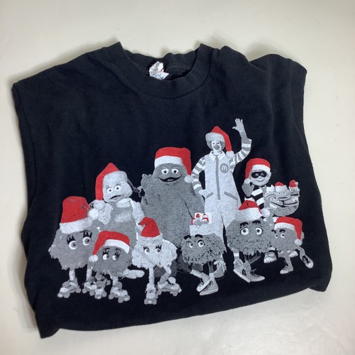 Camiseta de Navidad McDonalds Adulto S Hamburguesa Birdie Grimace Ronald Fry Niños - Imagen 9 de 10
