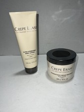 Crepe Erase Intensive BODY REPAIR TREATMENT Exfoliating Polish Anti Aging Set