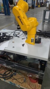 2017 STAUBLI TX2-40 6 AXIS ROBOT ARM W/ STAUBLI ROBOT CONTROLLER & TEACH PENDANT