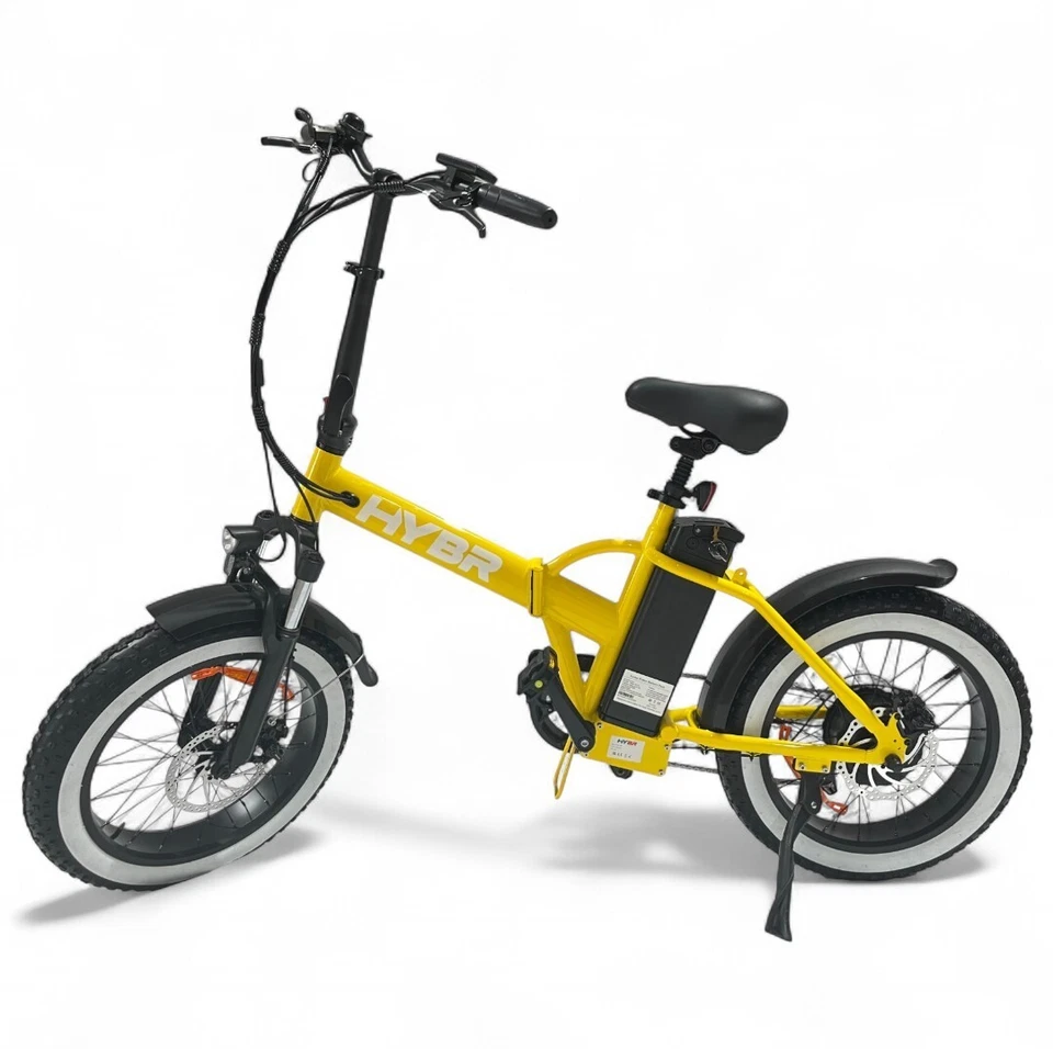 HYBR FAT Tyre Electric Bike FAT Tire Folding E Bike, 250W E-Bike Bicycle - Image 2 of 4