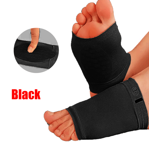 Compression Arch Support Plantar Fasciitis Gel Pads Brace Sleeve Foot Wrap Ankle - Picture 13 of 14