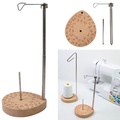 Adjustable Single Thread Spool Holder Stand Alone Embroidery Sewing Or Quilting