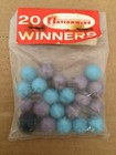 Vintage Unopened Package of 20 Nationwide Winners Mixed Marbles